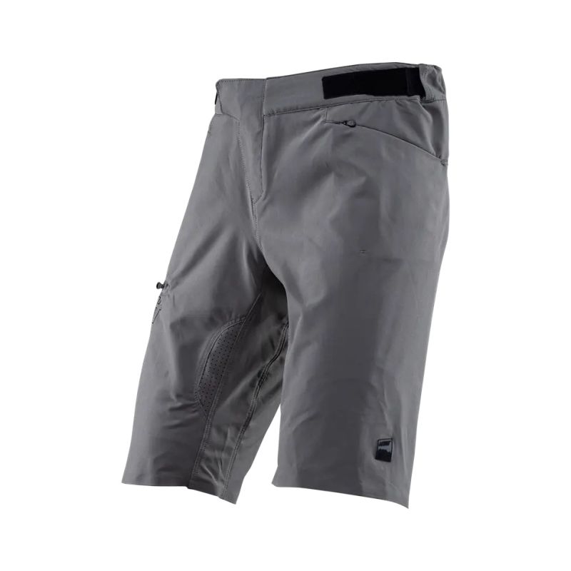 LEATT NOWOŚĆ SPODENKI ROWEROWE MTB ENDURO 1.0 SHORTS GRANITE KOLOR SZARY ROZMIAR XXL