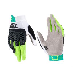 LEATT RĘKAWICE ROWEROWE MTB 4.0 LITE GLOVE JADE KOLOR CZARNY/ZIELONY/BIAŁY ROZMIAR L