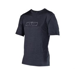 LEATT NOWOŚĆ KOSZULKA ROWEROWA MTB TRAIL 1.0 JERSEY BLACK KOLOR CZARNY ROZMIAR L