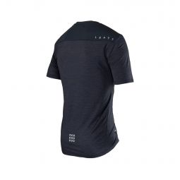 LEATT NOWOŚĆ KOSZULKA ROWEROWA MTB TRAIL 1.0 JERSEY BLACK KOLOR CZARNY ROZMIAR L