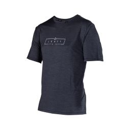 LEATT NOWOŚĆ KOSZULKA ROWEROWA MTB TRAIL 1.0 JERSEY BLACK KOLOR CZARNY ROZMIAR XL