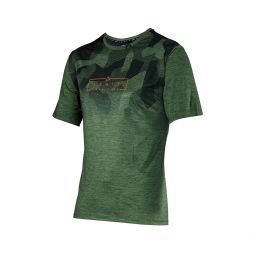 LEATT NOWOŚĆ KOSZULKA ROWEROWA MTB TRAIL 1.0 JERSEY SPINACH KOLOR ZIELONY ROZMIAR L