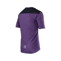 LEATT NOWOŚĆ KOSZULKA ROWEROWA MTB TRAIL 1.0 JERSEY VELVET KOLOR FIOLETOWY ROZMIAR XL