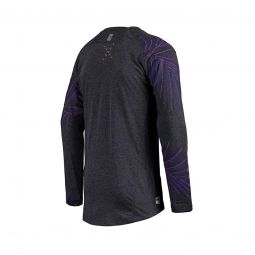 LEATT NOWOŚĆ KOSZULKA ROWEROWA MTB GRAVITY 2.0 JERSEY PALM KOLOR GRAFITOWY ROZMIAR S