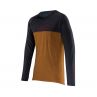LEATT NOWOŚĆ KOSZULKA ROWEROWA MTB GRAVITY 2.0 JERSEY PEANUT KOLOR BRĄZOWY/GRAFITOWY ROZMIAR XL