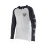 LEATT NOWOŚĆ KOSZULKA ROWEROWA MTB GRAVITY 2.0 JERSEY WHITE KOLOR BIAŁY/GRAFITOWY ROZMIAR XL