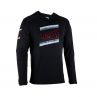 LEATT KOSZULKA ROWEROWA MTB ENDURO 4.0 JERSEY BLACK KOLOR CZARNY ROZMIAR S