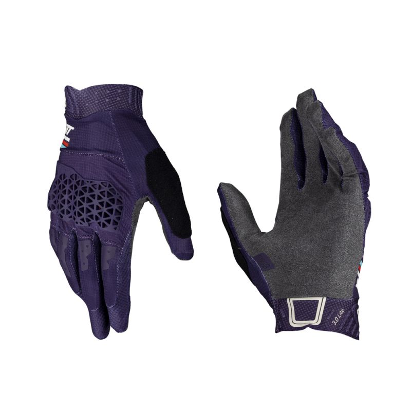 LEATT NOWOŚĆ RĘKAWICE ROWEROWE MTB 3.0 LITE GLOVE VELVET KOLOR FIOLETOWY ROZMIAR XL