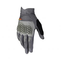 LEATT NOWOŚĆ RĘKAWICE ROWEROWE MTB 3.0 LITE GLOVE GRANITE KOLOR SZARY ROZMIAR M