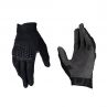 LEATT NOWOŚĆ RĘKAWICE ROWEROWE MTB 3.0 LITE GLOVE STEALTH KOLOR CZARNY ROZMIAR S