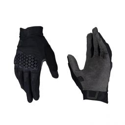 LEATT NOWOŚĆ RĘKAWICE ROWEROWE MTB 3.0 LITE GLOVE STEALTH KOLOR CZARNY ROZMIAR M