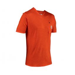 LEATT NOWOŚĆ KOSZULKA ROWEROWA MTB ALLMTN 2.0 JERSEY GLOW KOLOR CZERWONY ROZMIAR L