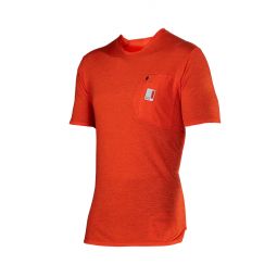 LEATT NOWOŚĆ KOSZULKA ROWEROWA MTB ALLMTN 2.0 JERSEY GLOW KOLOR CZERWONY ROZMIAR L