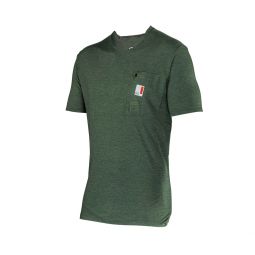 LEATT NOWOŚĆ KOSZULKA ROWEROWA MTB ALLMTN 2.0 JERSEY SPINACH KOLOR ZIELONY ROZMIAR L