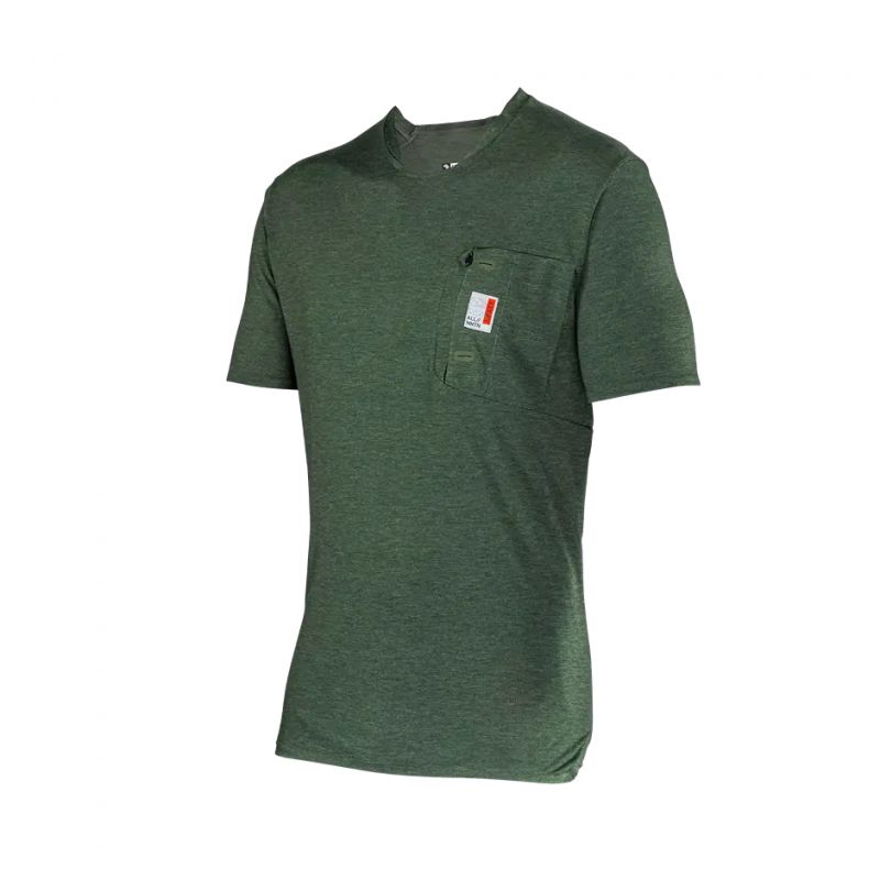 LEATT NOWOŚĆ KOSZULKA ROWEROWA MTB ALLMTN 2.0 JERSEY SPINACH KOLOR ZIELONY ROZMIAR XL