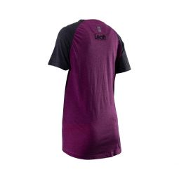 LEATT NOWOŚĆ KOSZULKA ROWEROWA (DAMSKA) MTB ALLMTN 2.0 WOMEN JERSEY PURPLE KOLOR FIOLETOWY/CZARNY ROZMIAR L