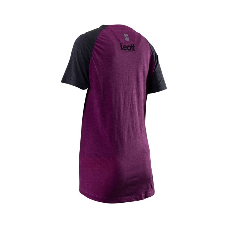 LEATT NOWOŚĆ KOSZULKA ROWEROWA (DAMSKA) MTB ALLMTN 2.0 WOMEN JERSEY PURPLE KOLOR FIOLETOWY/CZARNY ROZMIAR L
