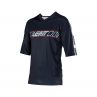 LEATT NOWOŚĆ KOSZULKA ROWEROWA MTB ENDURO 3.0 JERSEY BLACK KOLOR CZARNY ROZMIAR L
