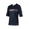 LEATT NOWOŚĆ KOSZULKA ROWEROWA MTB ENDURO 3.0 JERSEY BLACK KOLOR CZARNY ROZMIAR L