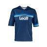 LEATT NOWOŚĆ KOSZULKA ROWEROWA MTB ENDURO 3.0 JERSEY DENIM KOLOR GRANATOWY ROZMIAR XL