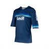 LEATT NOWOŚĆ KOSZULKA ROWEROWA MTB ENDURO 3.0 JERSEY DENIM KOLOR GRANATOWY ROZMIAR XL
