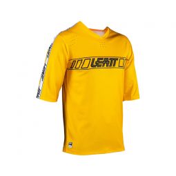 LEATT NOWOŚĆ KOSZULKA ROWEROWA MTB ENDURO 3.0 JERSEY GOLD KOLOR ZŁOTY ROZMIAR XL