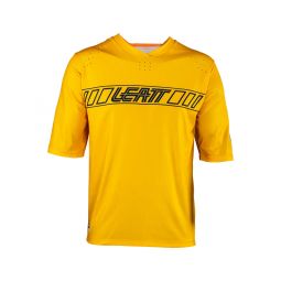 LEATT NOWOŚĆ KOSZULKA ROWEROWA MTB ENDURO 3.0 JERSEY GOLD KOLOR ZŁOTY ROZMIAR XL