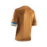 LEATT NOWOŚĆ KOSZULKA ROWEROWA MTB ENDURO 3.0 JERSEY PEANUT KOLOR BRĄZOWY ROZMIAR L