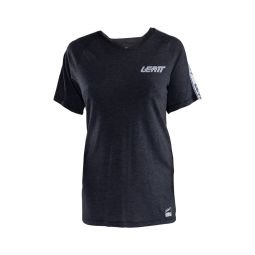 LEATT NOWOŚĆ KOSZULKA ROWEROWA (DAMSKA) MTB ALLMTN 2.0 WOMEN JERSEY BLACK KOLOR CZARNY ROZMIAR L