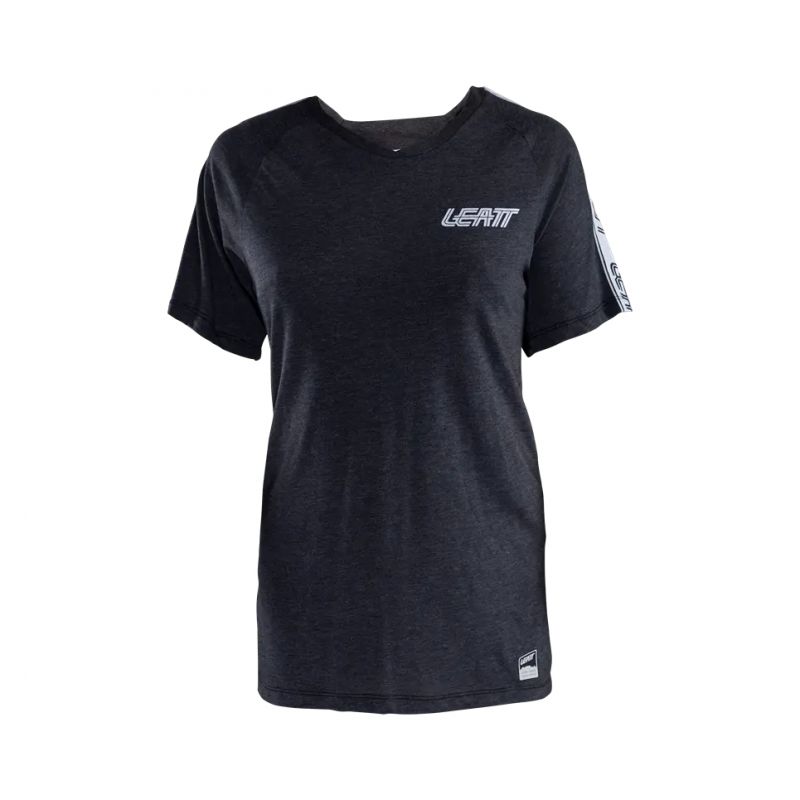 LEATT NOWOŚĆ KOSZULKA ROWEROWA (DAMSKA) MTB ALLMTN 2.0 WOMEN JERSEY BLACK KOLOR CZARNY ROZMIAR L
