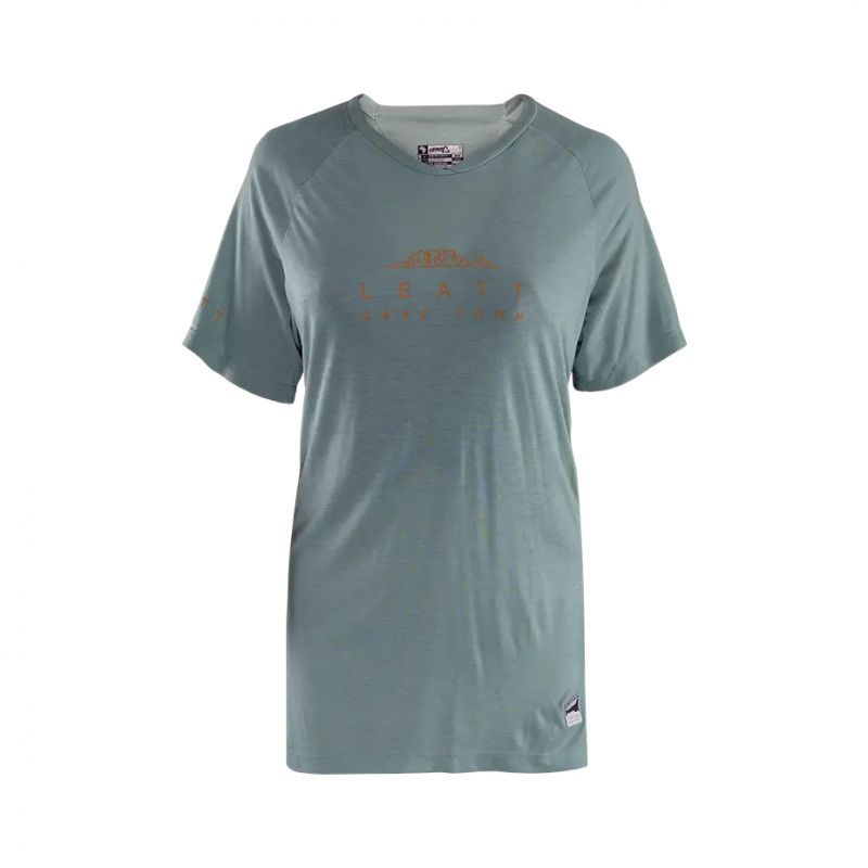 LEATT NOWOŚĆ KOSZULKA ROWEROWA (DAMSKA) MTB ALLMTN 2.0 WOMEN JERSEY PISTACHIO KOLOR PISTACJOWY ROZMIAR XS