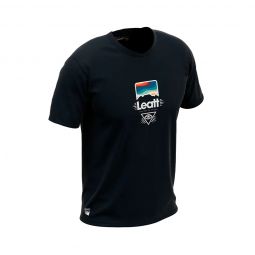 LEATT NOWOŚĆ KOSZULKA ROWEROWA (DZIECIĘCA) MTB ALLMTN 2.0 JUNIOR JERSEY BLACK KOLOR CZARNY ROZMIAR L (140-150 cm)
