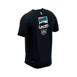 LEATT NOWOŚĆ KOSZULKA ROWEROWA (DZIECIĘCA) MTB ALLMTN 2.0 JUNIOR JERSEY BLACK KOLOR CZARNY ROZMIAR L (140-150 cm)