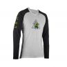 LEATT KOSZULKA ROWEROWA MTB GRAVITY 2.0 JERSEY ZOMBIE KOLOR BIAŁY/CZARNY ROZMIAR S