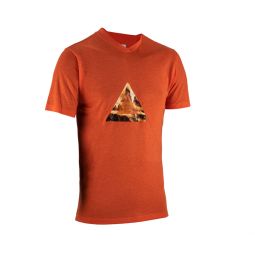 LEATT KOSZULKA ROWEROWA MTB ALLMTN 2.0 JERSEY FLAME KOLOR POMARAŃCZOWY ROZMIAR XL