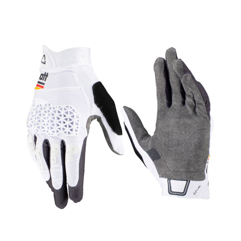LEATT RĘKAWICE ROWEROWE MTB 3.0 LITE GLOVE WHITE KOLOR BIAŁY ROZMIAR S