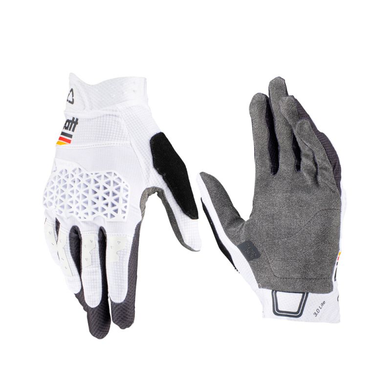 LEATT RĘKAWICE ROWEROWE MTB 3.0 LITE GLOVE WHITE KOLOR BIAŁY ROZMIAR L