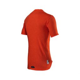LEATT NOWOŚĆ KOSZULKA ROWEROWA MTB TRAIL 1.0 X-FLOW JERSEY GLOW KOLOR CZERWONY ROZMIAR S