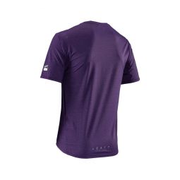 LEATT NOWOŚĆ KOSZULKA ROWEROWA MTB TRAIL 1.0 X-FLOW JERSEY VELVET KOLOR FIOLETOWY ROZMIAR L