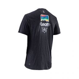 LEATT NOWOŚĆ KOSZULKA ROWEROWA MTB GRAVITY 1.0 JERSEY BLACK KOLOR CZARNY ROZMIAR L