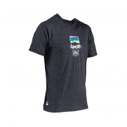 LEATT NOWOŚĆ KOSZULKA ROWEROWA MTB GRAVITY 1.0 JERSEY BLACK KOLOR CZARNY ROZMIAR XL