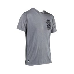 LEATT NOWOŚĆ KOSZULKA ROWEROWA MTB GRAVITY 1.0 JERSEY GRANITE KOLOR SZARY ROZMIAR M