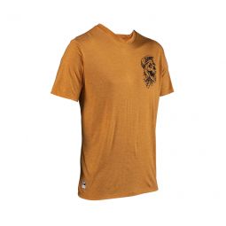 LEATT NOWOŚĆ KOSZULKA ROWEROWA MTB GRAVITY 1.0 JERSEY RUST KOLOR RDZAWY ROZMIAR XL