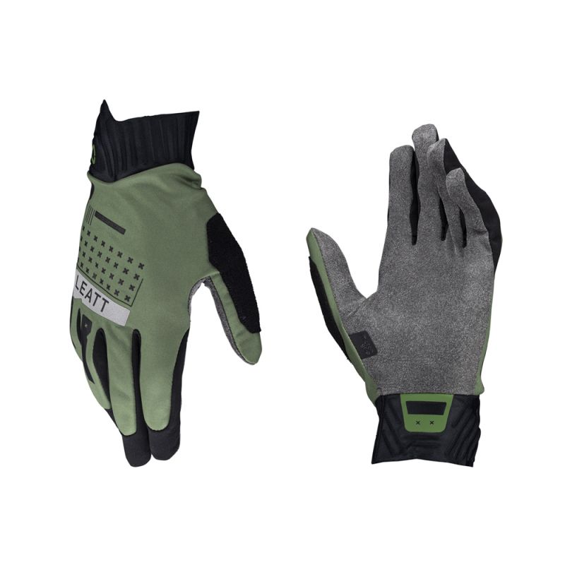 LEATT NOWOŚĆ RĘKAWICE ROWEROWE MTB 2.0 WINDBLOCK GLOVE SPINACH KOLOR ZIELONY/CZARNY ROZMIAR L