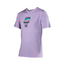 LEATT NOWOŚĆ KOSZULKA ROWEROWA MTB GRAVITY 1.0 JERSEY LAVENDER KOLOR FIOLETOWY ROZMIAR L