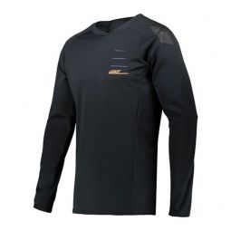 LEATT KOSZULKA ROWEROWA MTB 5.0 JERSEY BLACK KOLOR CZARNY ROZMIAR S