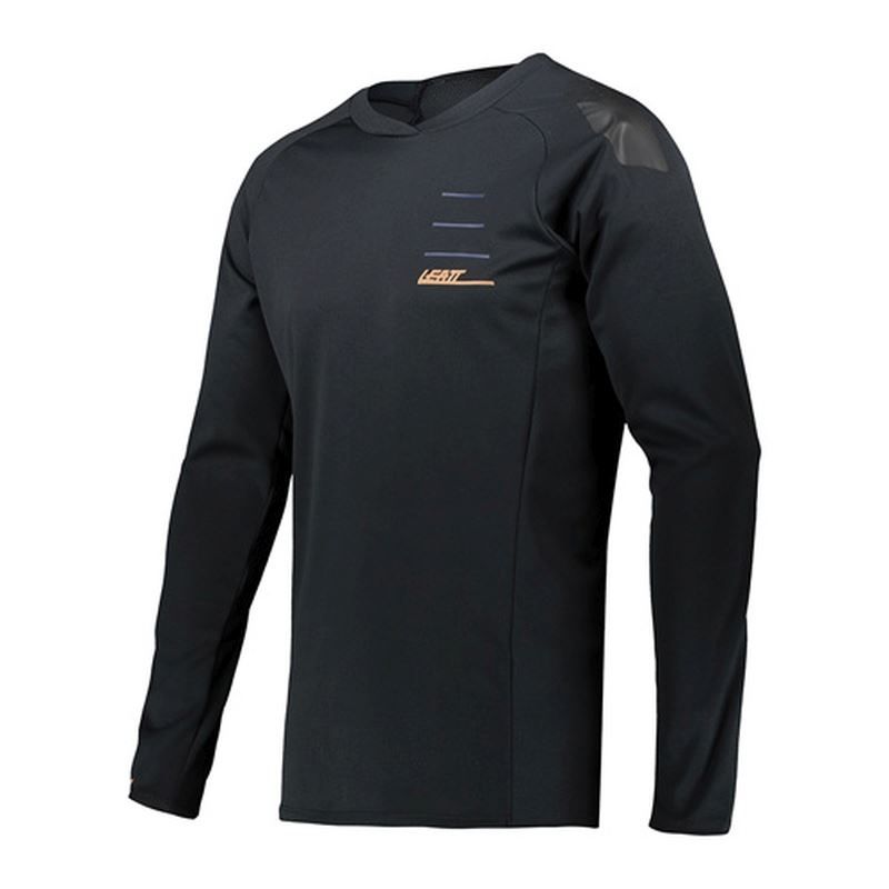 LEATT KOSZULKA ROWEROWA MTB 5.0 JERSEY BLACK KOLOR CZARNY ROZMIAR S