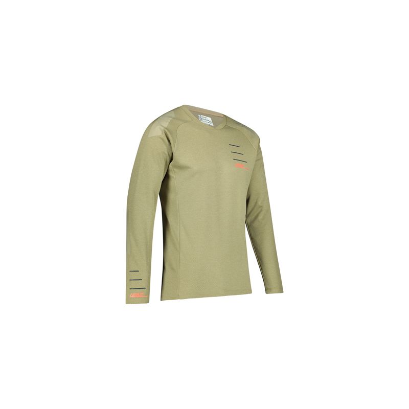 LEATT KOSZULKA ROWEROWA MTB ALLMTN 5.0 JERSEY DUNE KOLOR PIASKOWY ROZMIAR M
