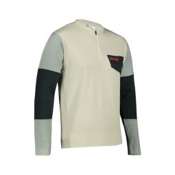 LEATT KOSZULKA ROWEROWA MTB TRAIL 4.0 JERSEY DESERT KOLOR PIASKOWY/CZARNY ROZMIAR M