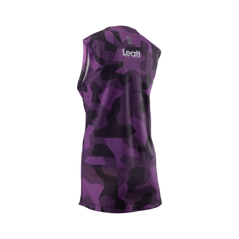 LEATT NOWOŚĆ KOSZULKA ROWEROWA BEZ RĘKAWÓW (DAMSKA) MTB ALLMTN 2.0 WOMEN TANKTOP PURPLE KOLOR FIOLETOWY/CZARNY ROZMIAR M